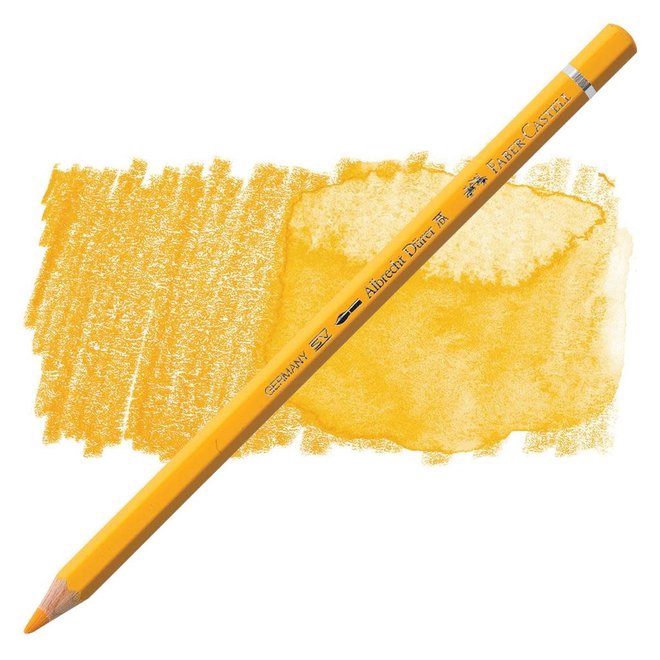 Faber Castell Durer Watercolour Pencil 109 Dark Chrome Yellow