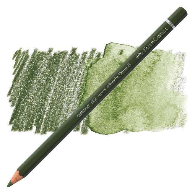 Faber Castell Durer Watercolour Pencil 174 Chromium Green Opaque