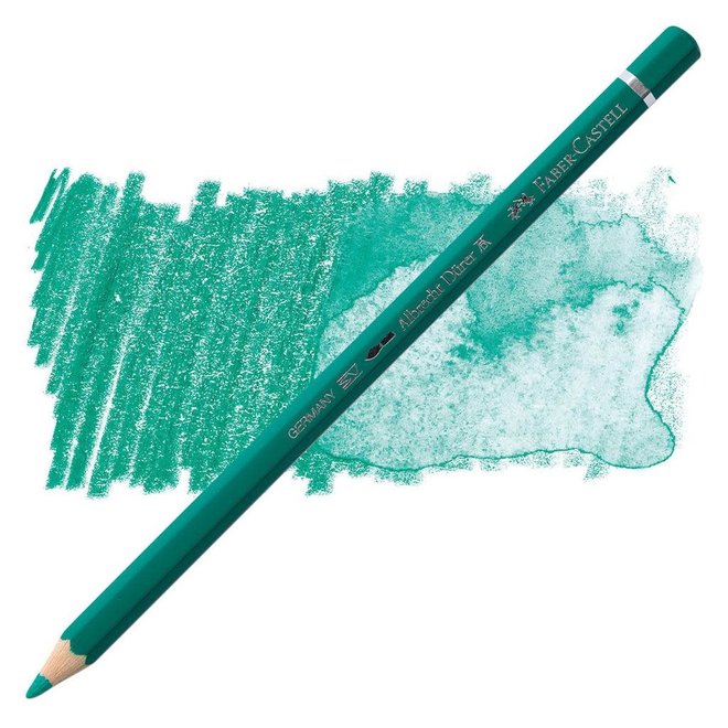 Faber Castell Durer Watercolour Pencil 161 Phthalo Green