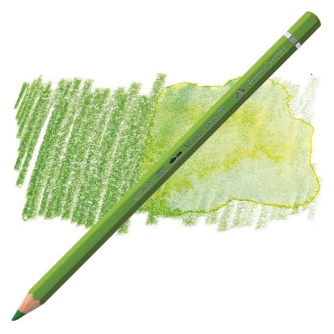 Faber Castell Durer Watercolour Pencil 168 Earth Green Yellowish