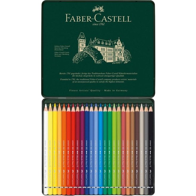 Faber Castell Durer Watercolor Pencil Set 24Pk