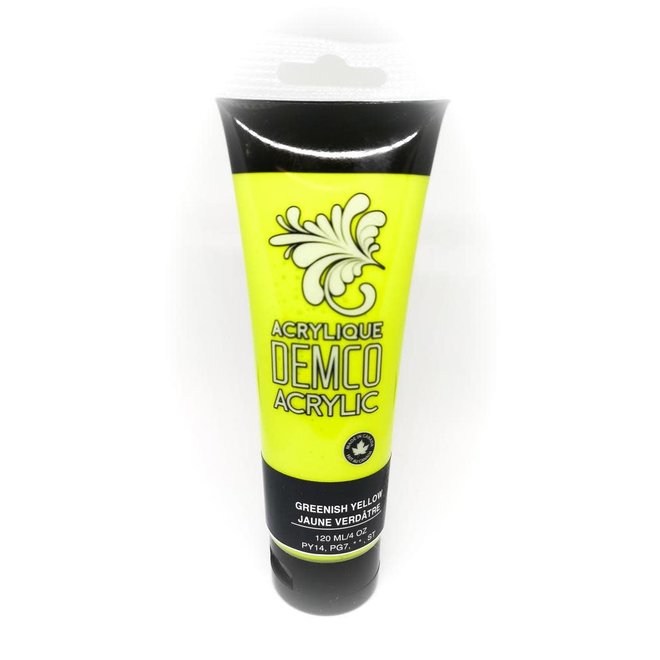 Demco Acrylic 120Ml Greenish Yellow