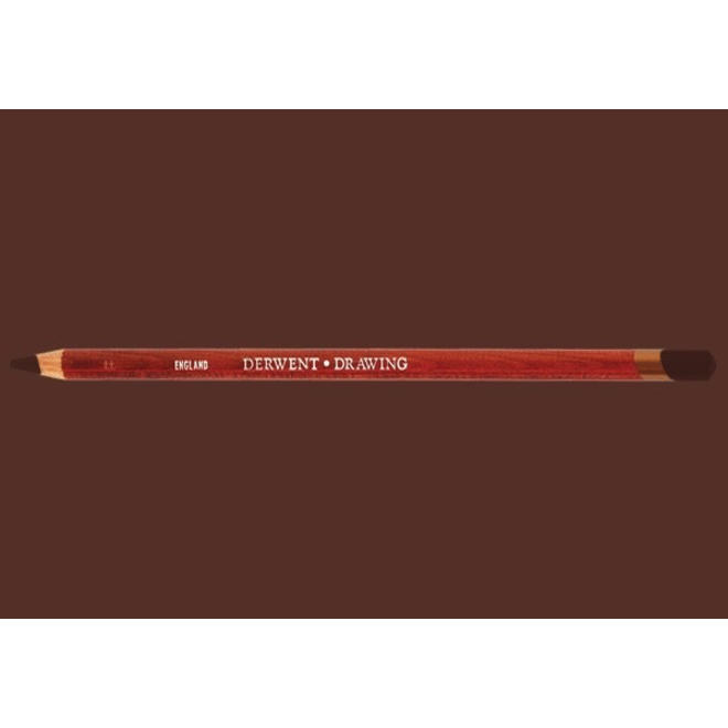 DERWENT FINE ART PENCIL SEPIA (RED)