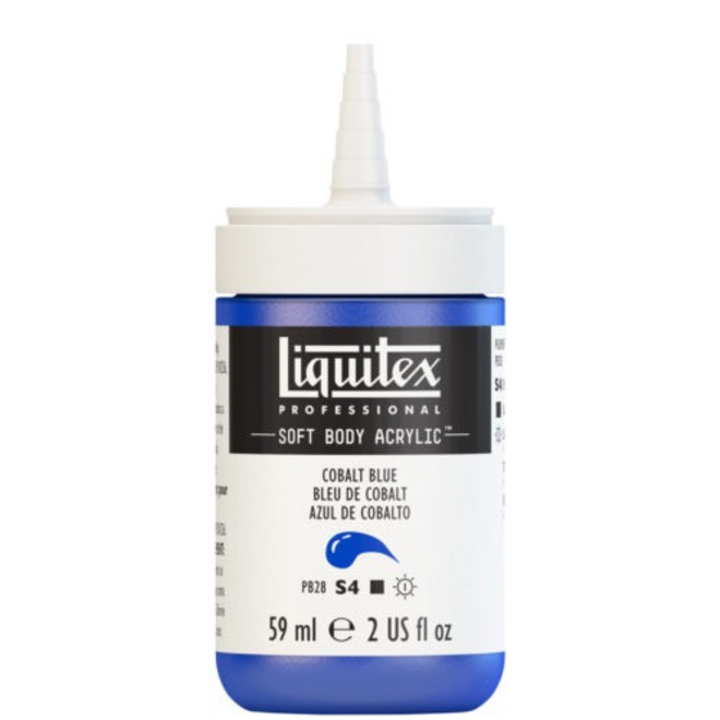 Liquitex Soft Body Acrylic  59ML Cobalt Blue