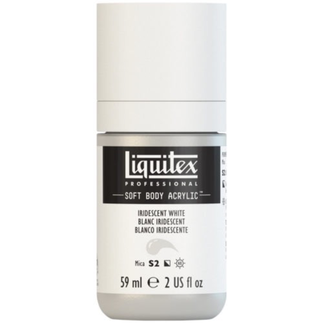 Liquitex Soft Body Acrylic  59ML Iridescent White