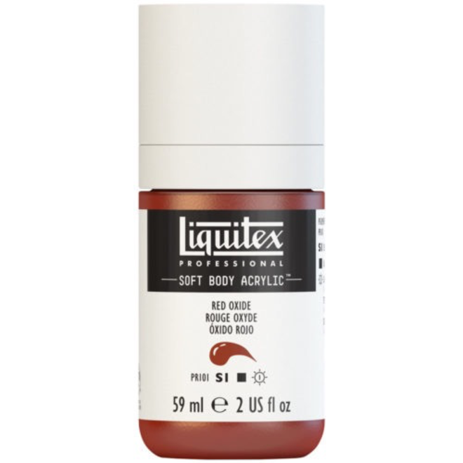 Liquitex Soft Body Acrylic  59ML Red Oxide