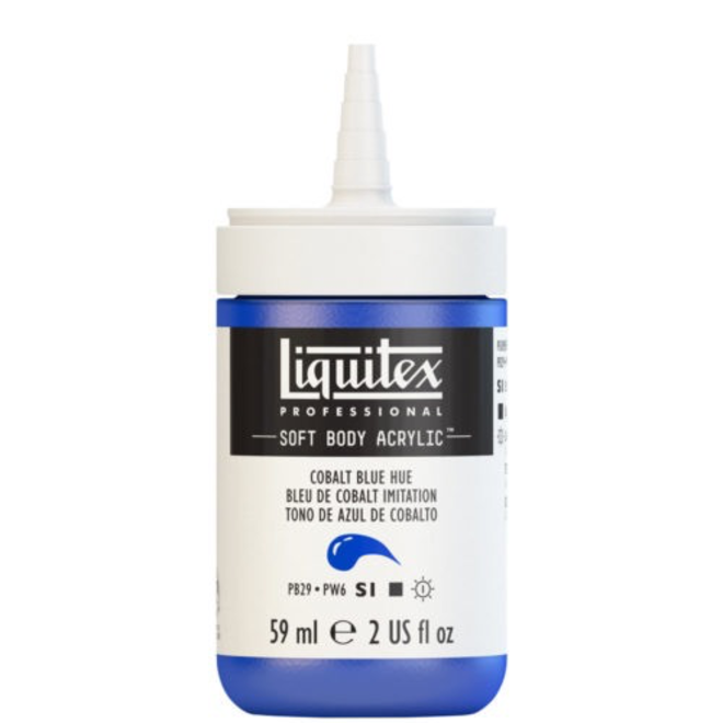 Liquitex Soft Body Acrylic  59ML Cobalt Blue Hue
