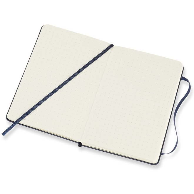 MOLESKINE POCKET HARD COVER DOTTED NOTEBOOK SAPPHIRE BLUE