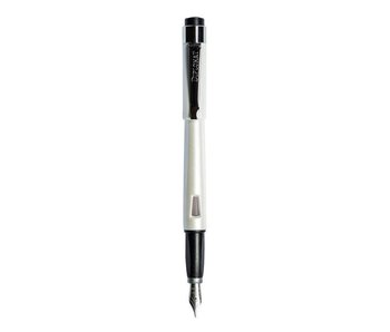 Diplomat Magnum Fountain Pen Pearl White Medium