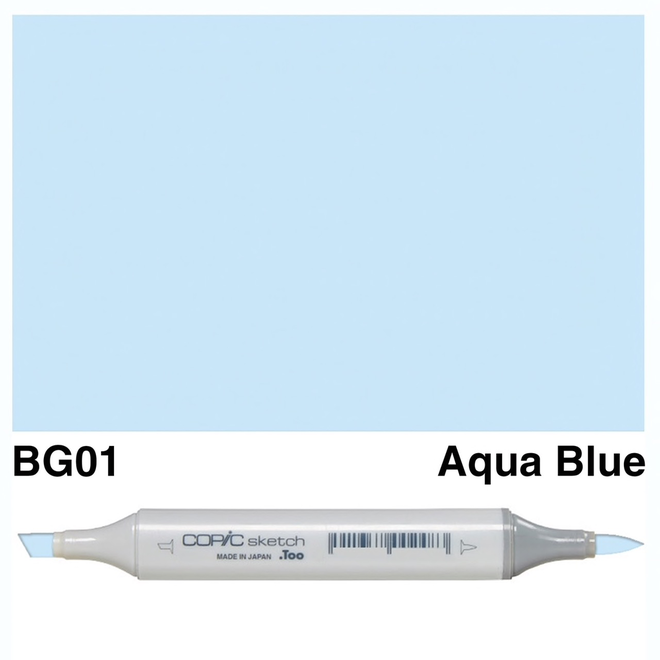 COPIC SKETCH BG01 AQUA BLUE