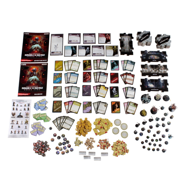 DUNGEONS & DRAGONS: WATERDEEP DUNGEON OF THE MAD MAGE ADVENTURE SYSTEM BOARD GAME Standard