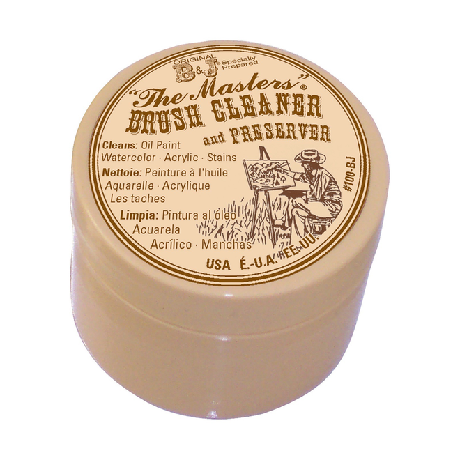 The Masters" Brush Cleaner And Preserver  Soap 1Oz Size