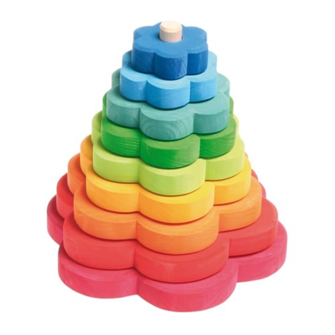 Grimmâ€™S Spiel Und Holz Design: Deco Flower Stacking Tower