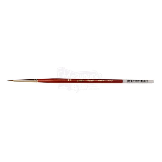 HJ Series 400 Size 2/0 Round  Synthetic Sable Blend Watermedia Brush