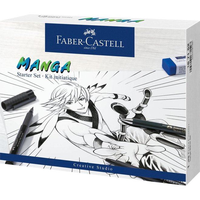 Faber-Castell Pitt Artist Pen Manga Starter Set