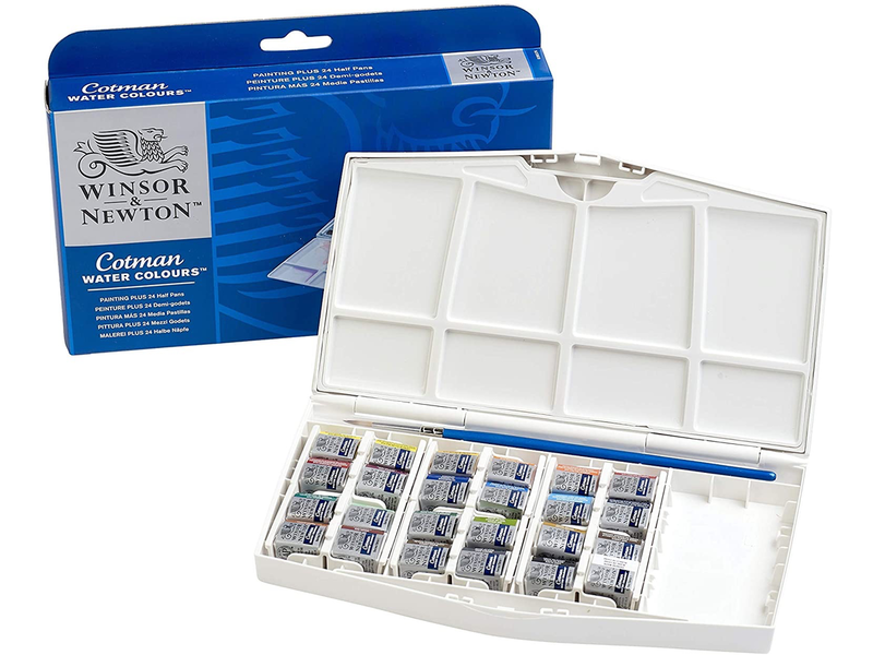 winsor and newton cotman watercolor 12