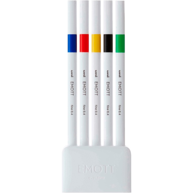 Emott - 0.4 Mm Fine 5 Count Set #1