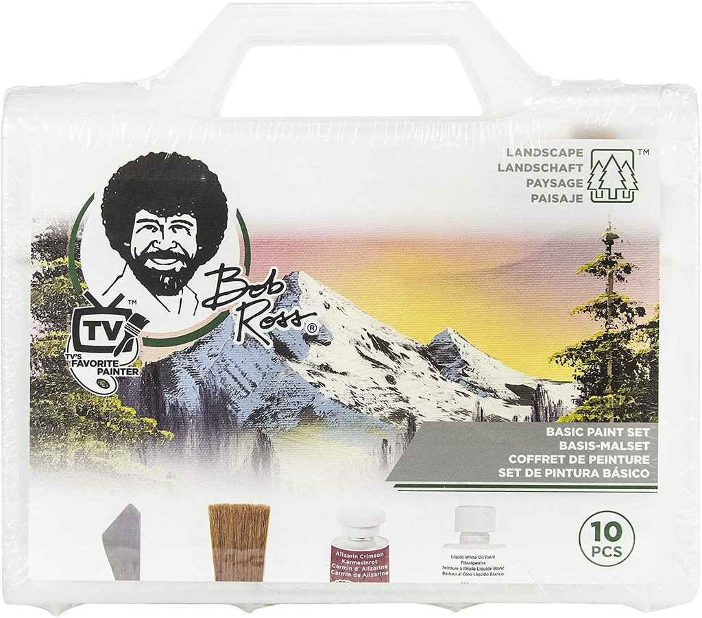 Bob Ross Oil Basic Paint Set Landscape 8 Pieces Endeavours ThinkPlay