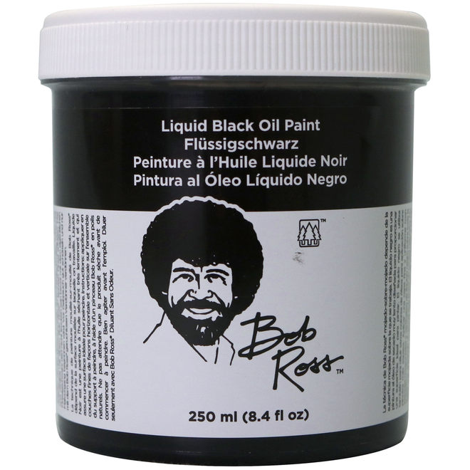 Bob Ross Oil 250 ml Liquid Black