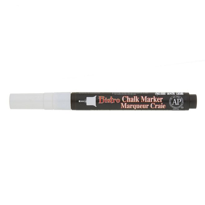 Bistro Chalk Marker Extra Fine .3mm White