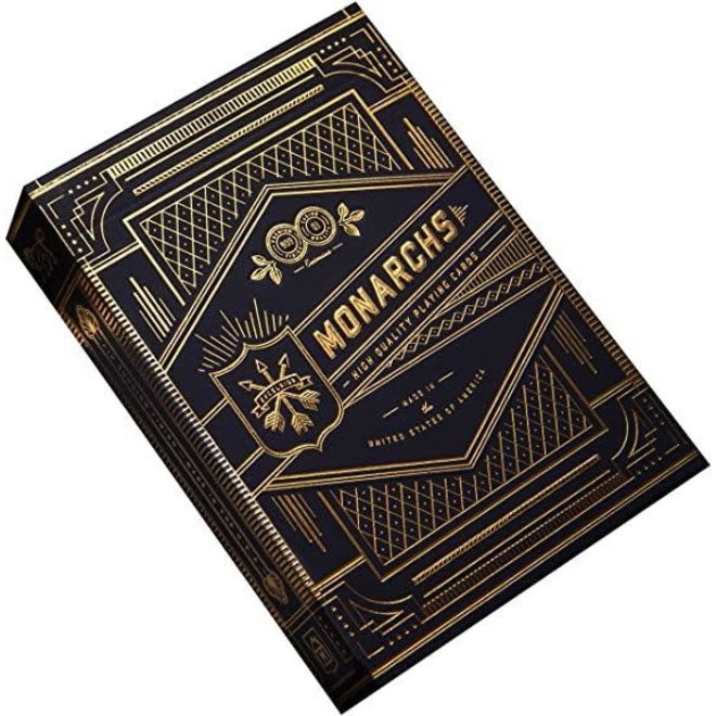 BICYCLE PLAYING CARDS: THEORY II NAVY MONARCHS PREMIUM