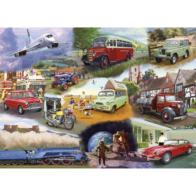 Gibsons Puzzle 24 XL Piece Transport