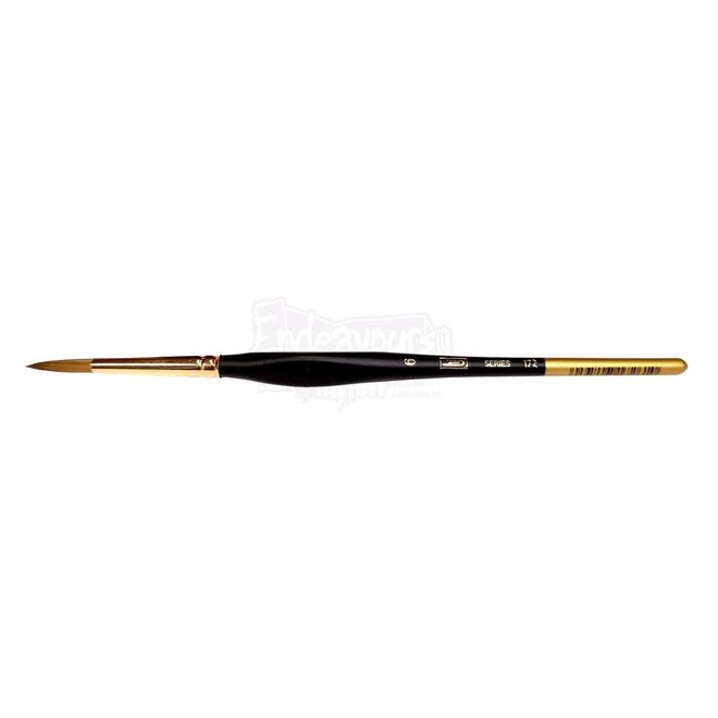 Hj Series 172 Size Round 6 Synthetic Kolinsky Watercolor Brush