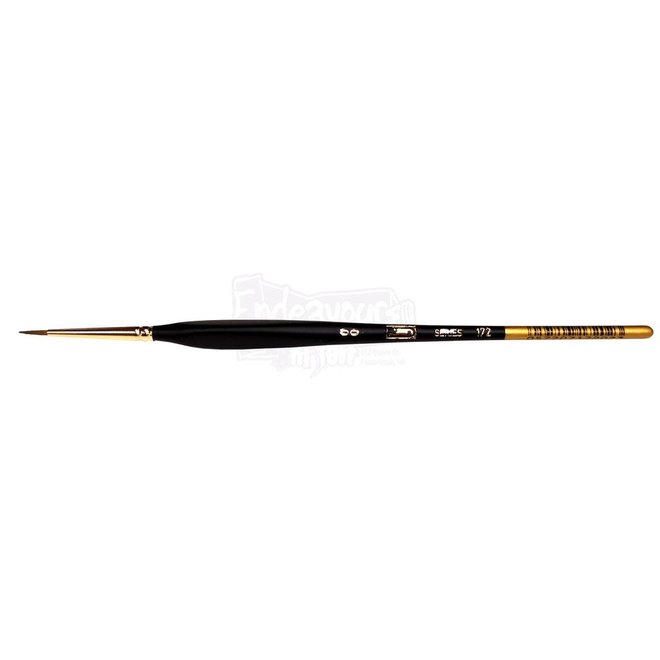 Hj Series 172 Size Round 2/0 Synthetic Kolinsky Watercolor Brush