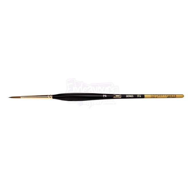 Hj Series 172 Size Round 2 Synthetic Kolinsky Watercolor Brush
