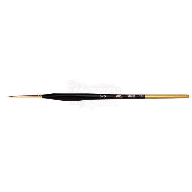 Hj Series 172 Size Round 5/0 Synthetic Kolinsky Watercolor Brush