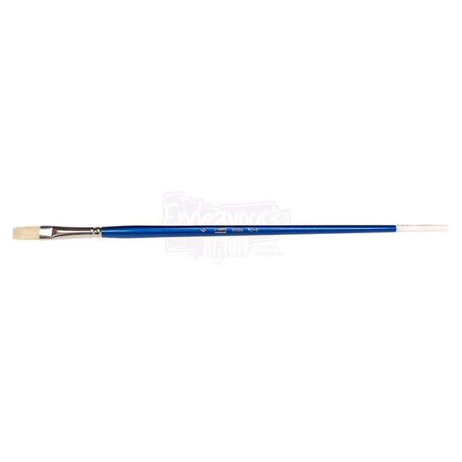 Hj Series 10-F Size 4 Flat Brush Acryloil Chungkig Bristle