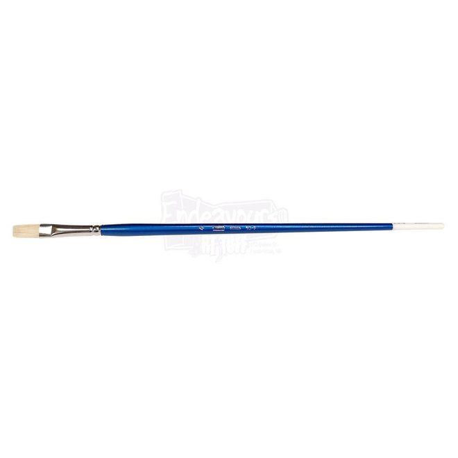 HJ Series 10-F Size 4 Flat Brush Acryloil Chungkig Bristle