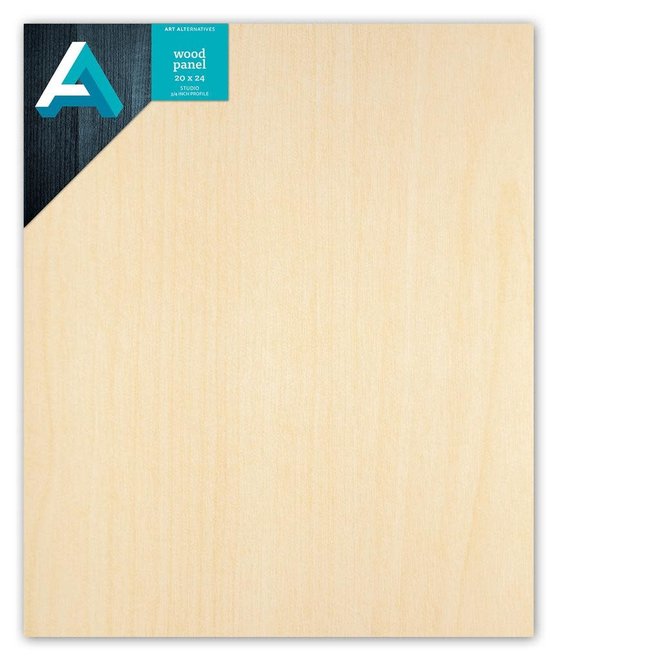 Art Alternatives Wood Panel 3/4 inch Cradled Studio Profile 20X24