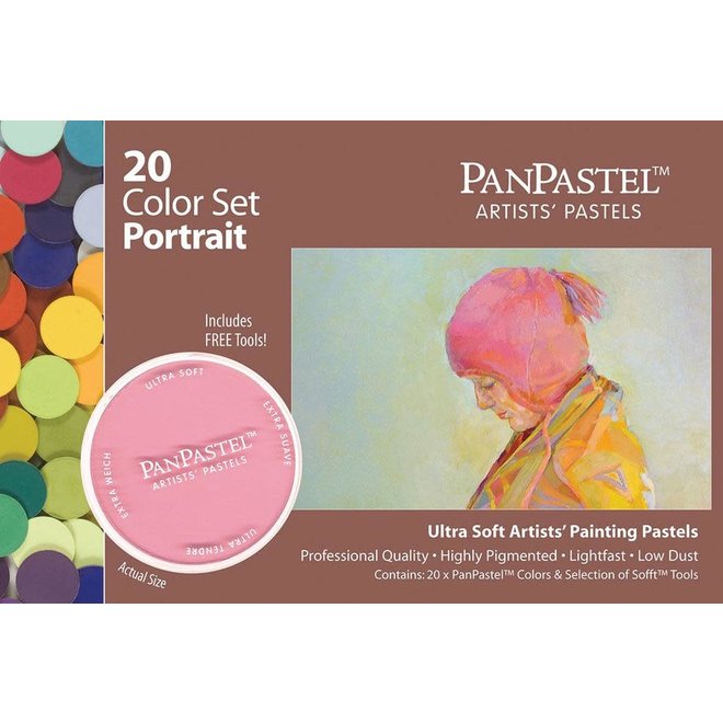PanPastel 20 Colour Set Portrait