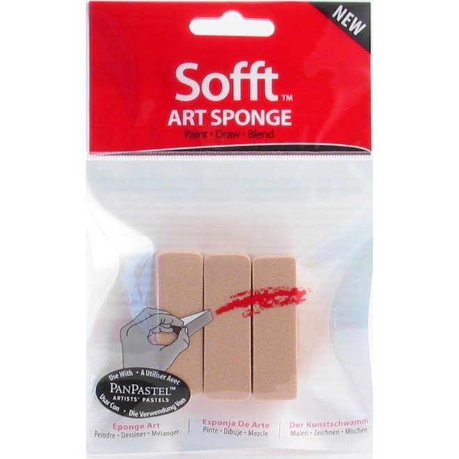 Sofft Flat Sponge Bar 3 Pack