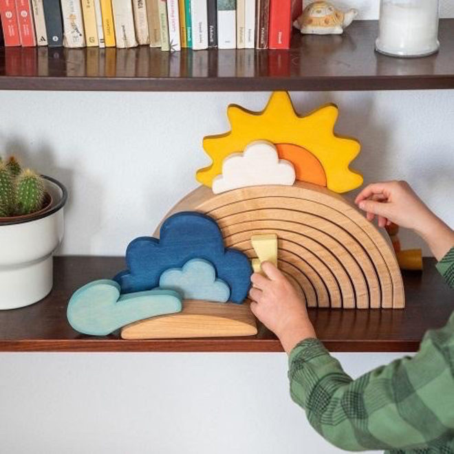 Grimmâ€™S: Wooden Building Weather Set