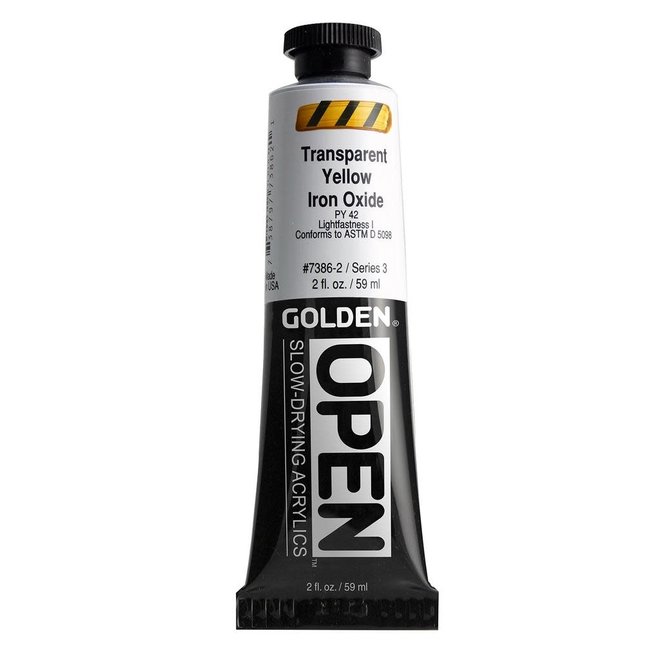 Golden Open 2oz Transparent Yellow Iron Oxide Series 3