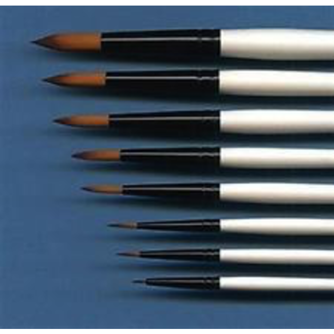 Simply Simmons Synthetic Brush Stiff Round 8