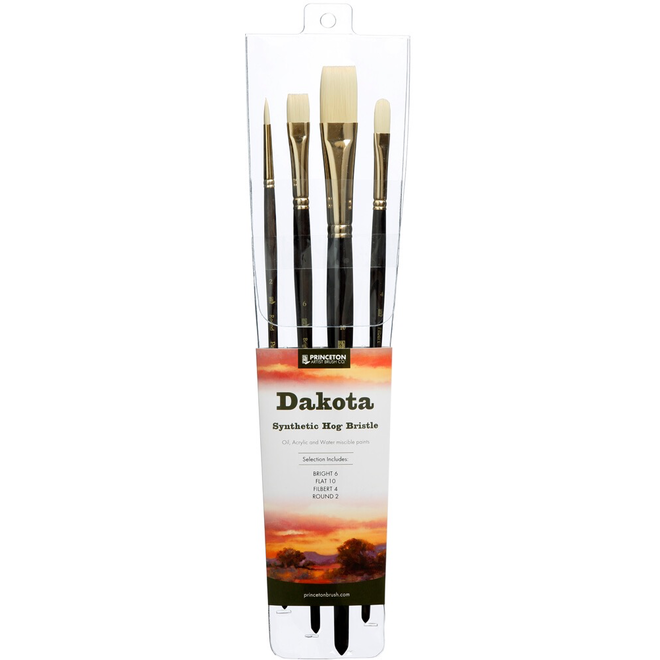 Princeton Professional 4-Brush Sets, Dakota Professional 4-Brush Set