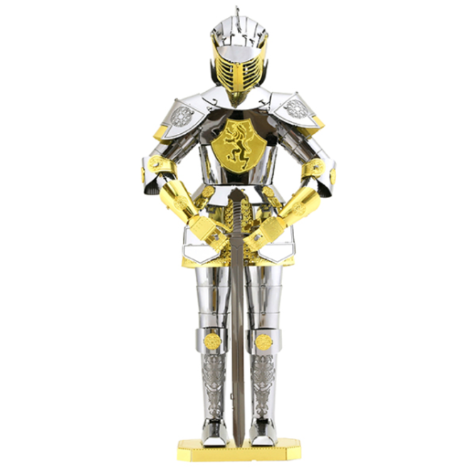 METAL EARTH 3D MODEL SILVER: EUROPEAN ARMOR