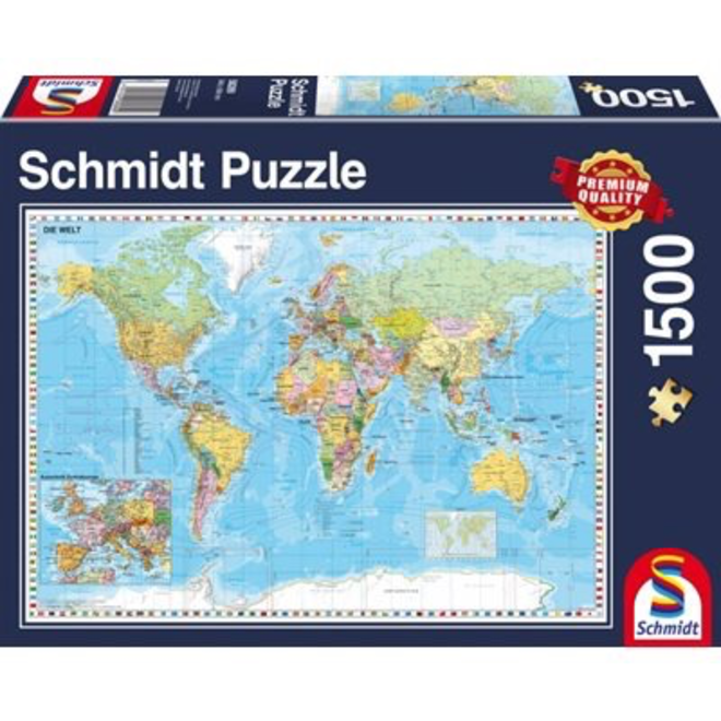 SCHMIDT PUZZLE 1500: THE WORLD