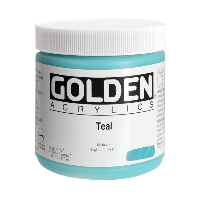 Golden 16Oz Teal Heavy Body Series 3