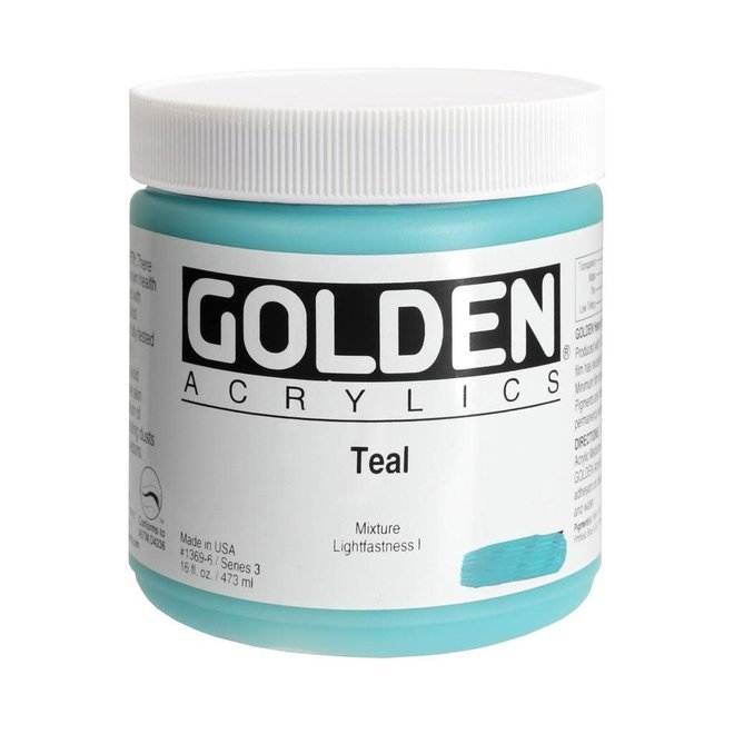 Golden 16oz Teal Heavy Body Series 3