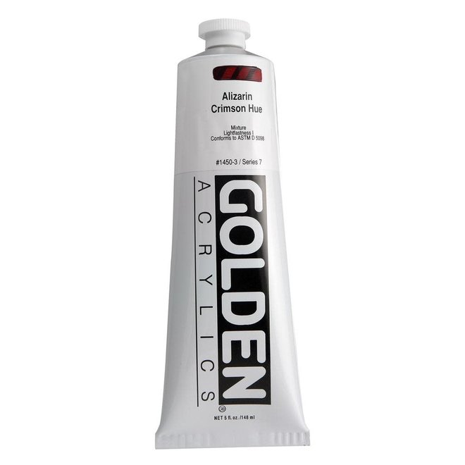 Golden 5Oz Alizarin Crimson Hue Heavy Body Series 7