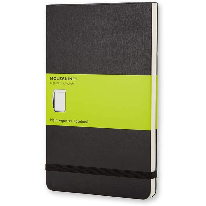 MOLESKINE POCKET HC PLAIN REPORTER BLACK