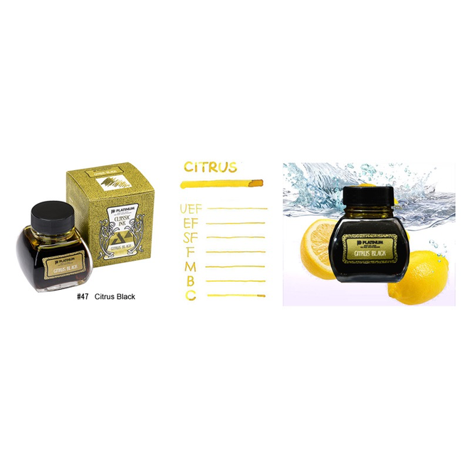 PLATINUM CLASSIC INK CITRUS BLACK