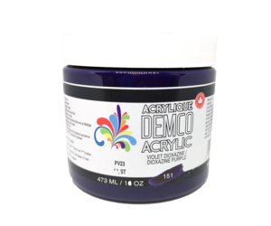 Demco 16Oz 473Ml Acrylic Dioxzine Purple - Endeavours ThinkPlay