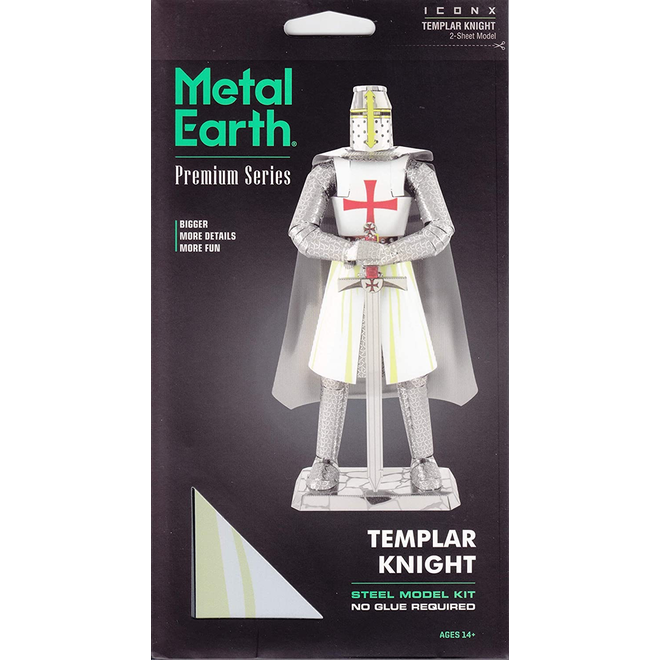 Metal Earth 3D Model : Templar Knight