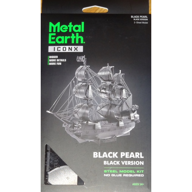 Metal Earth 3D Model : Black Pearl Black Version