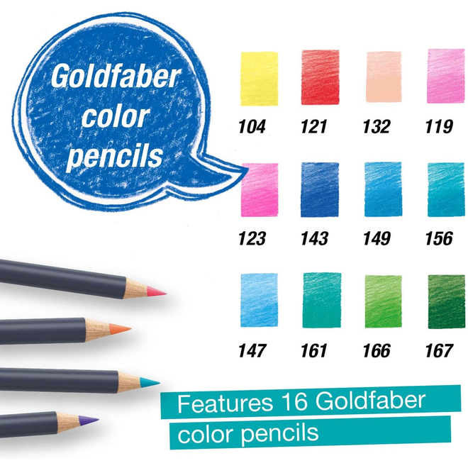 Faber Castell Goldfaber Coloured Pencil Gift Set